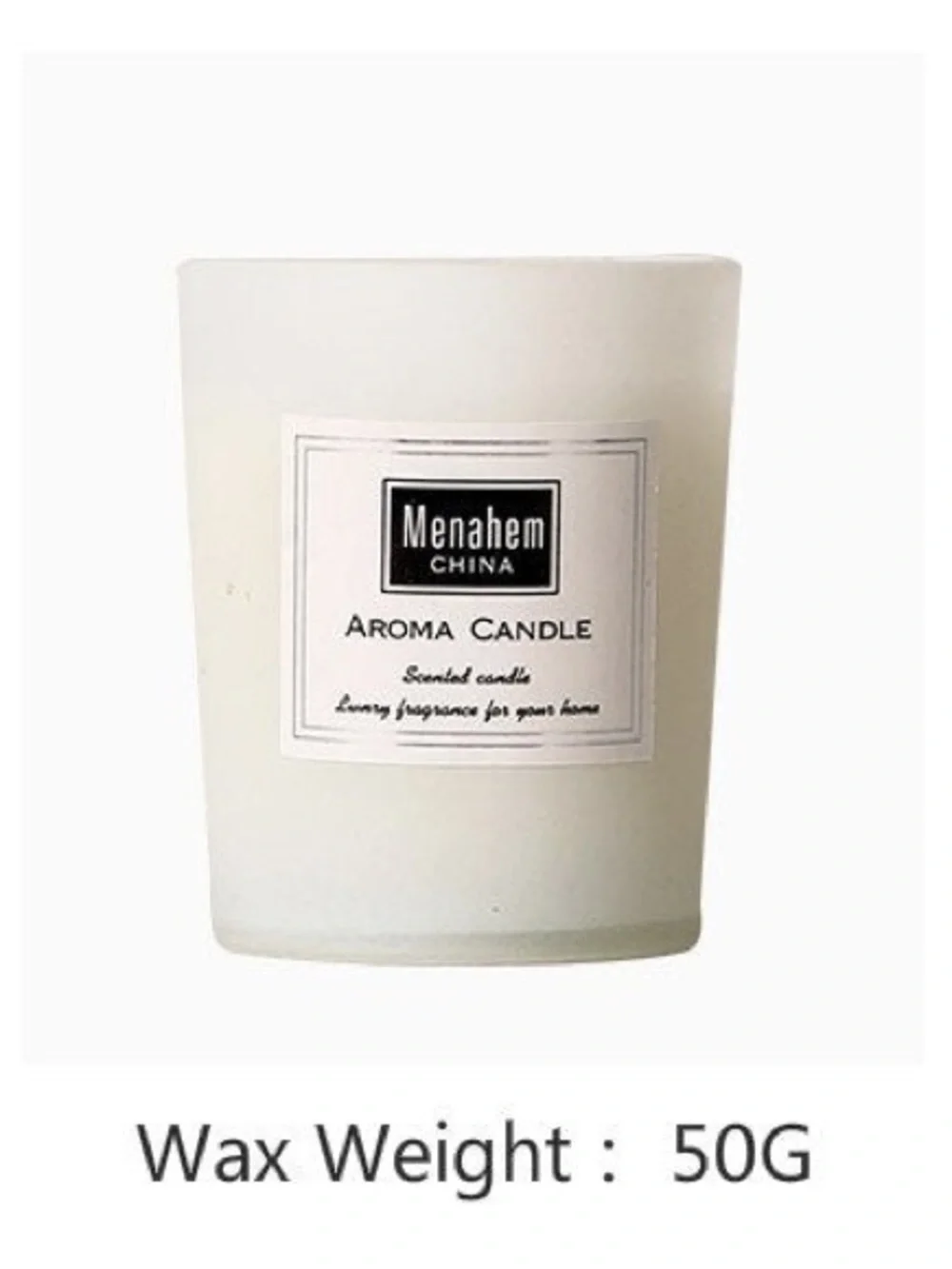 NEW Menahem Natural Soy Aroma Therapy Candle - Wild Bluebell